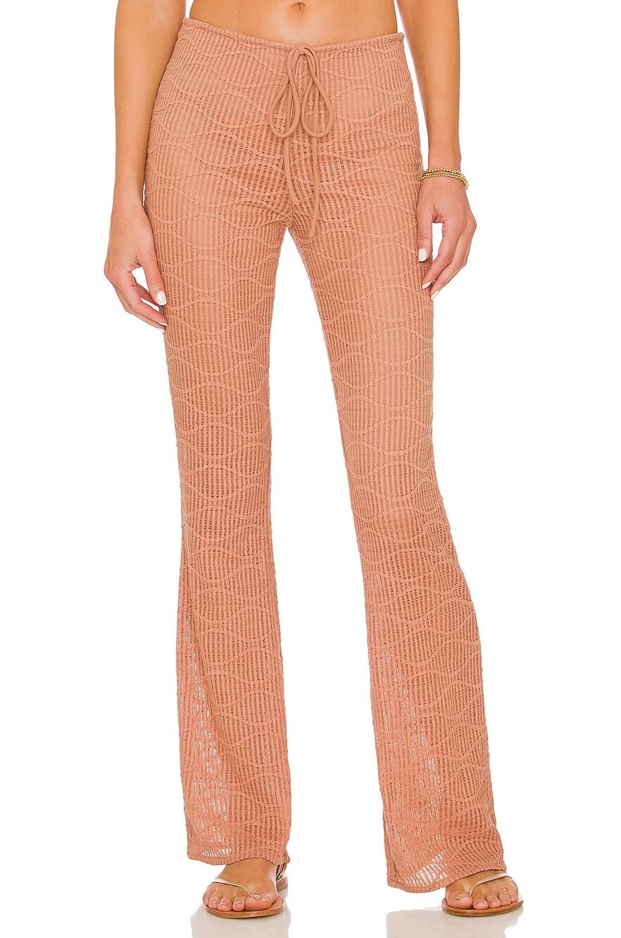 Camila Coelho Textured Clay Jamie Pants Size XS